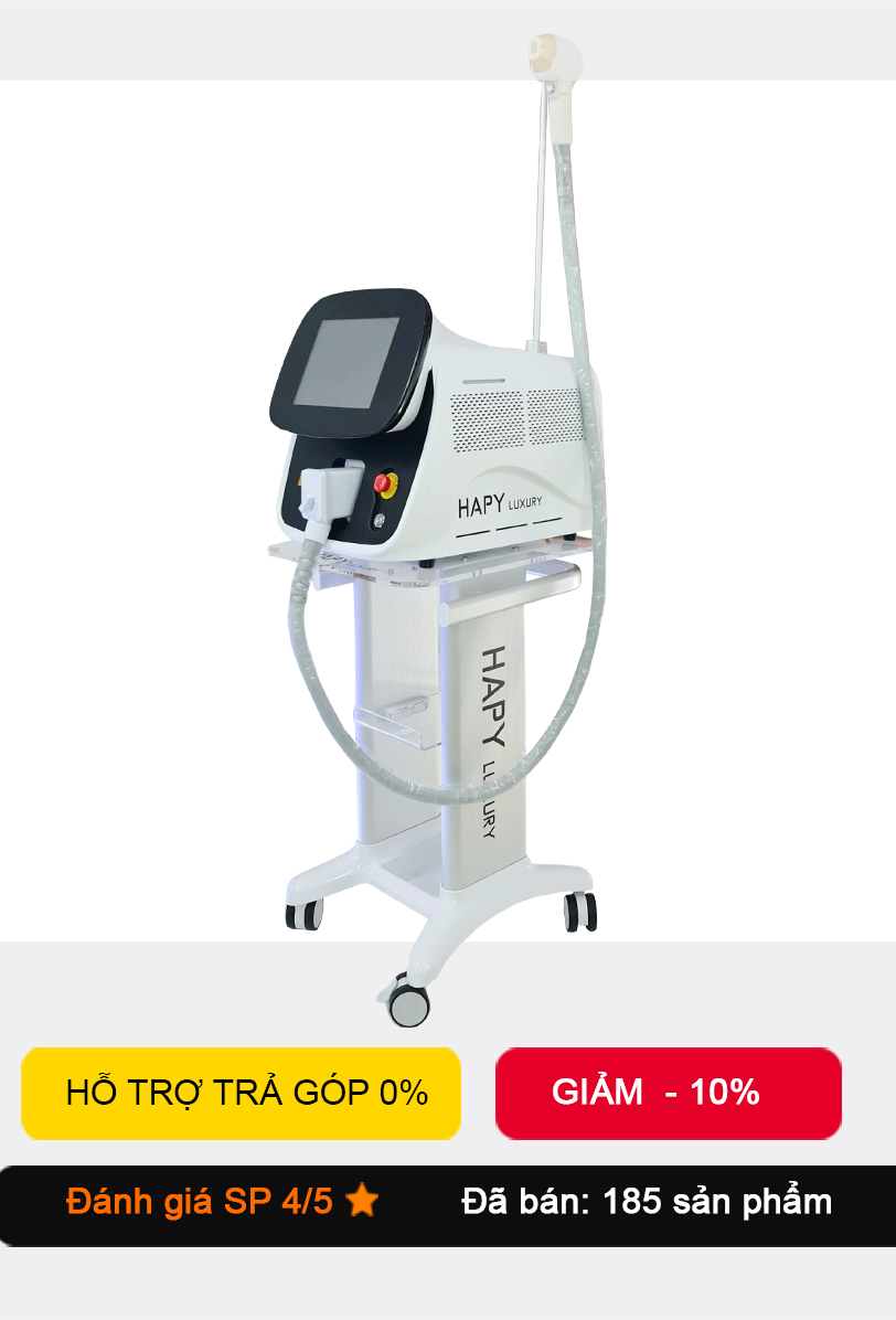 Máy triệt lông Diode Laser Hapy Luxury